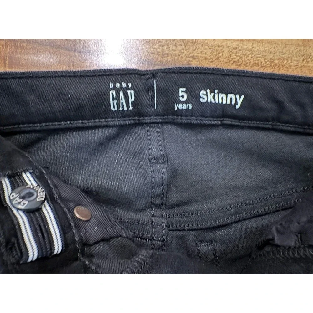 NWT Baby Gap Skinny Jeans, Black, Size 5T